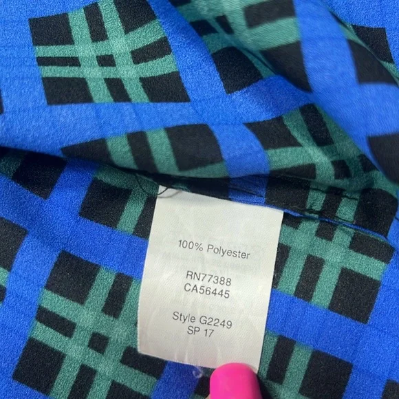 J crew hidden button blouse size 10 - Picture 3 of 7